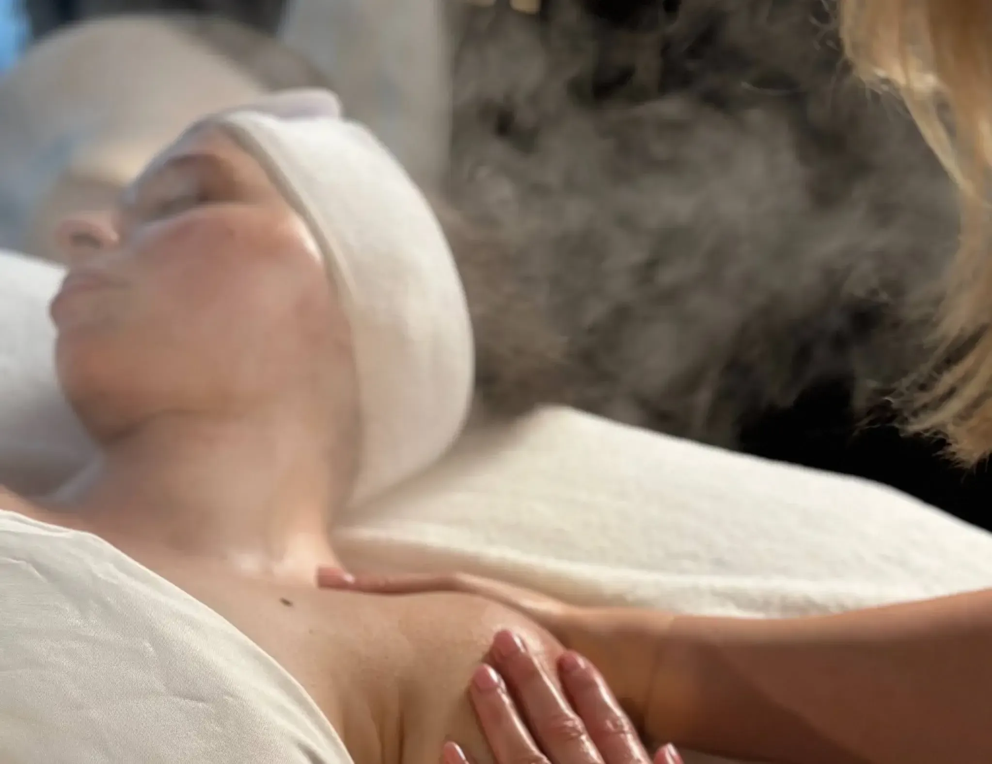 Facial steaming treatment for radiance